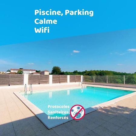 La Baignade de Montaigu, piscine et garage couvert Bayonne Extérieur photo